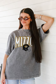 MISSOURI TIGERS PLAYBOOK WIN OVERSIZED CREWNECK TEE