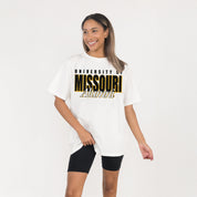 MISSOURI TIGERS ALUMNI ERA WASHED RELAXED FIT TEE