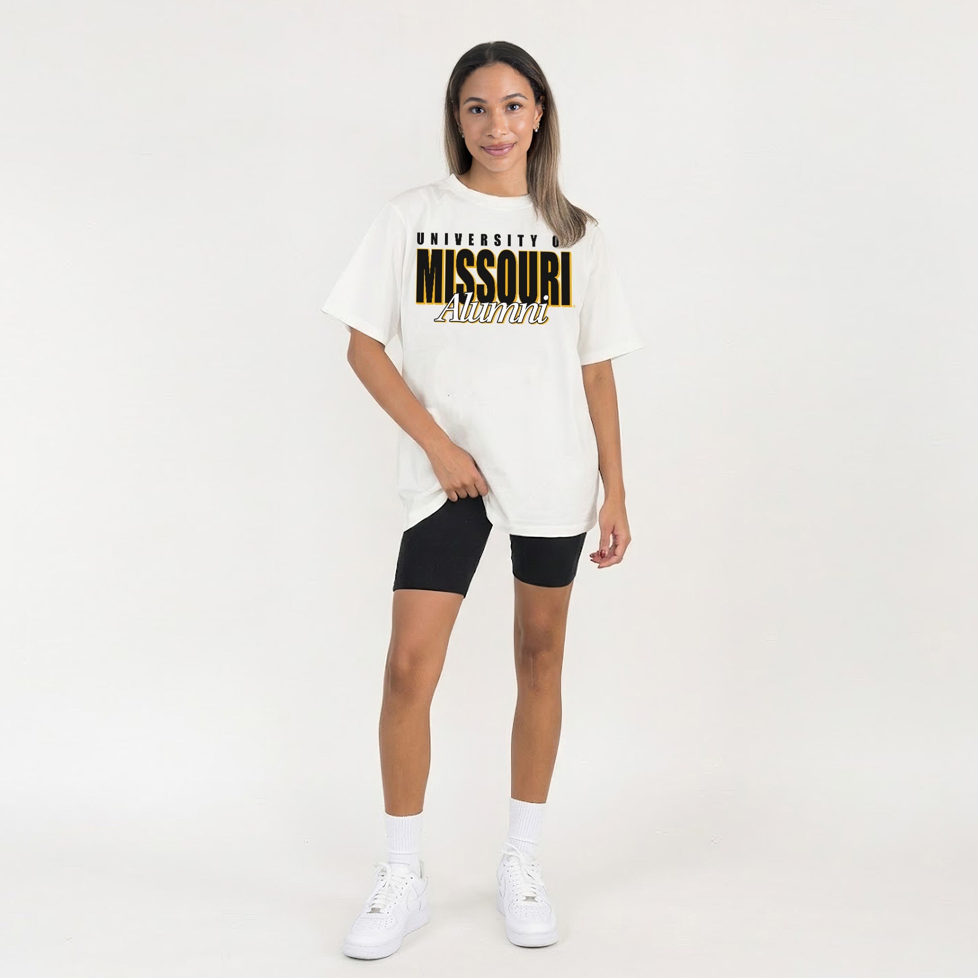 MISSOURI TIGERS ALUMNI ERA WASHED RELAXED FIT TEE