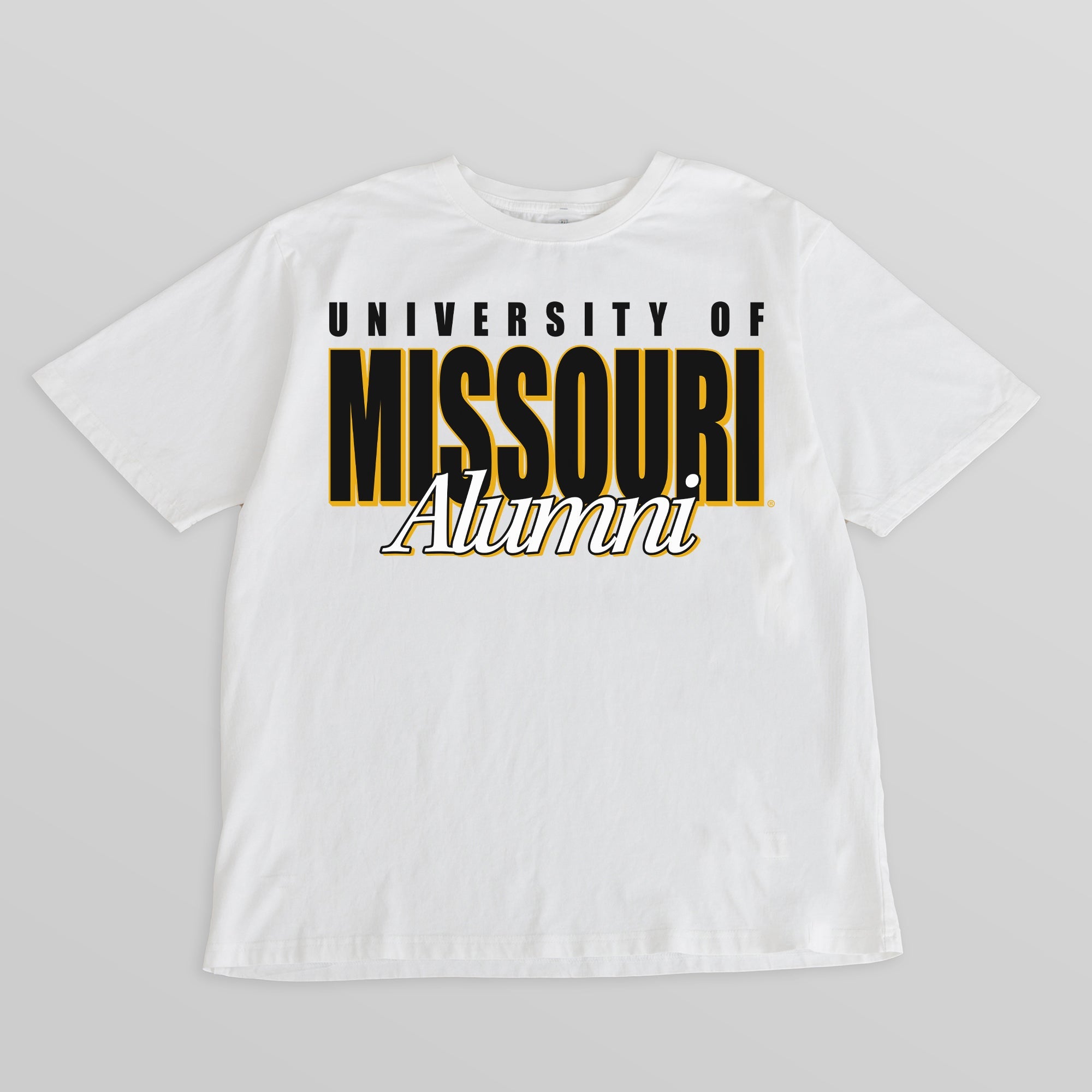 MISSOURI TIGERS ALUMNI ERA WASHED RELAXED FIT TEE