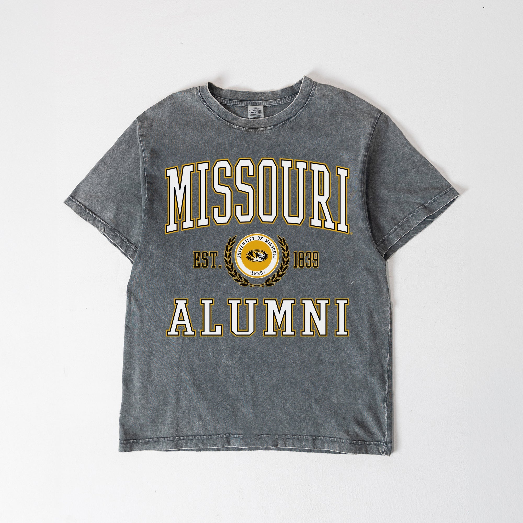 MISSOURI TIGERS DEGREE UNLOCKED WASHED RELAXED FIT TEE