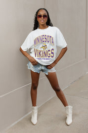 MINNESOTA VIKINGS SHAKEDOWN OVERSIZED CREWNECK TEE
