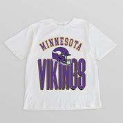 MINNESOTA VIKINGS FIERCE FOCUS WASHED RELAXED FIT TEE
