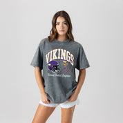 MINNESOTA VIKINGS CLASSIC MOTION WASHED RELAXED FIT TEE