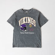 MINNESOTA VIKINGS CLASSIC MOTION WASHED RELAXED FIT TEE