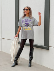 MINNESOTA VIKINGS Nothing But The Best Oversized Crewneck Tee
