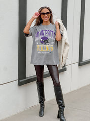 MINNESOTA VIKINGS Nothing But The Best Oversized Crewneck Tee