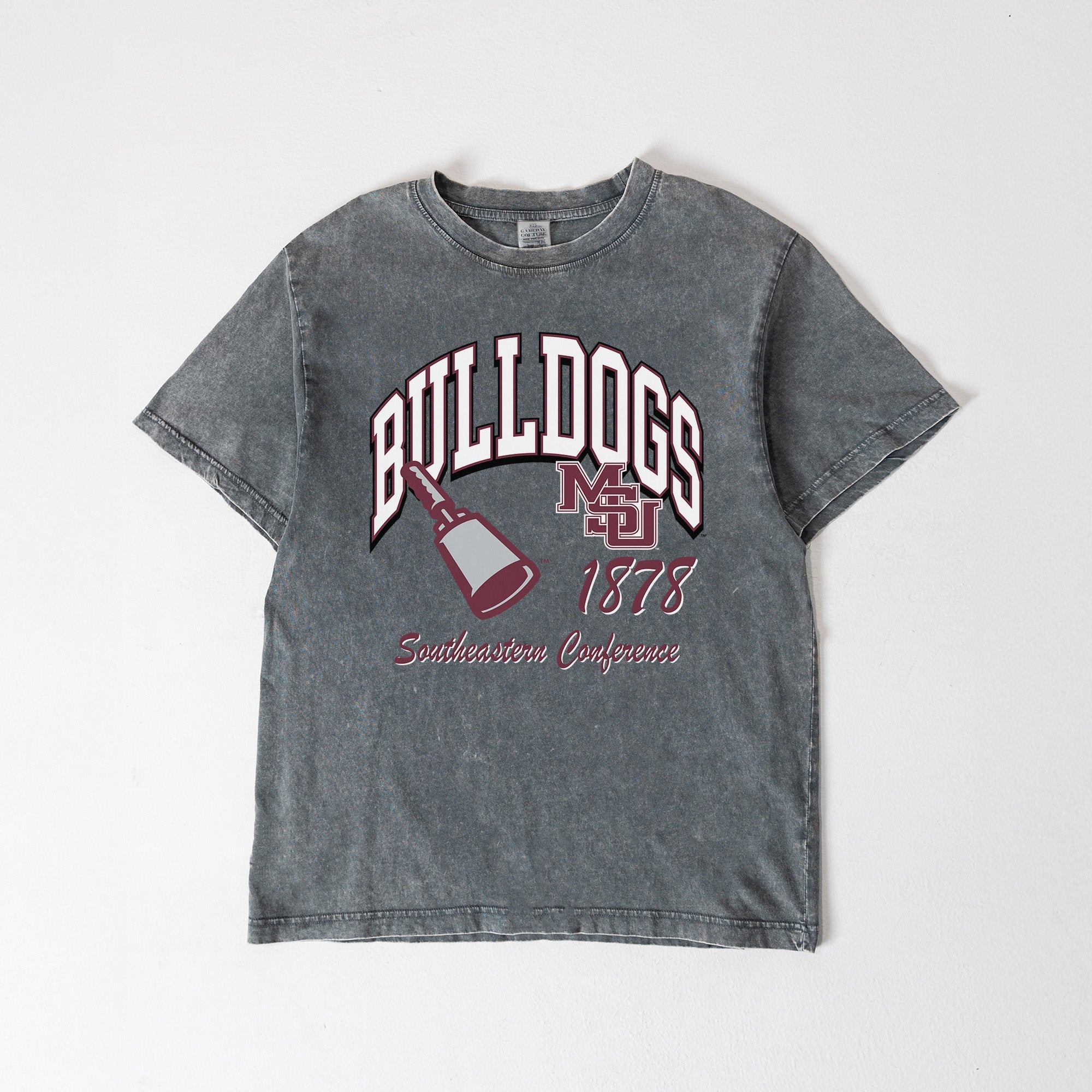 MISSISSIPPI STATE BULLDOGS CLASSIC MOTION WASHED RELAXED FIT TEE