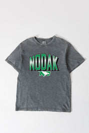 NORTH DAKOTA FIGHTING HAWKS PEAK PERFORMANCE OVERSIZED CREWNECK TEE