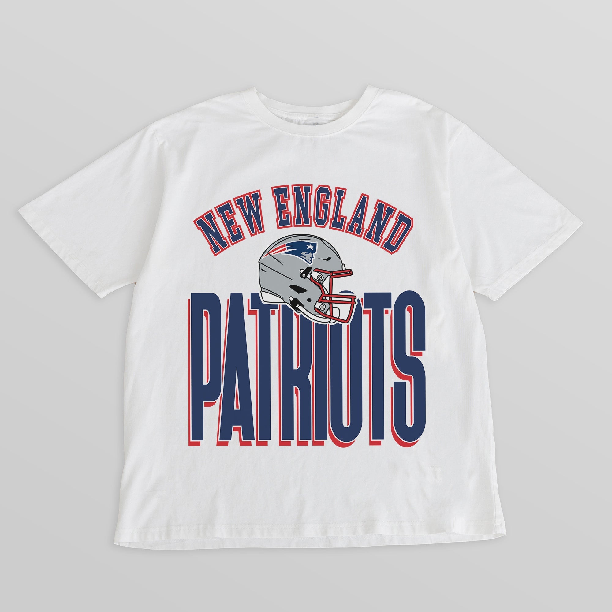 NEW ENGLAND PATRIOTS FIERCE FOCUS WASHED RELAXED FIT TEE