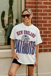 NEW ENGLAND PATRIOTS FIERCE FOCUS WASHED RELAXED FIT TEE