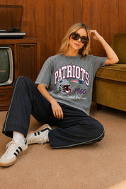 NEW ENGLAND PATRIOTS CLASSIC MOTION WASHED RELAXED FIT TEE