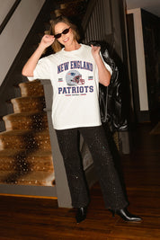 NEW ENGLAND PATRIOTS PLAY TO WIN WASHED RELAXED FIT TEE