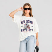 NEW ENGLAND PATRIOTS PLAY TO WIN WASHED RELAXED FIT TEE