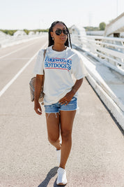 FIREWORKS AND HOT DOGS OVERSIZED VINTAGE WASH TEE