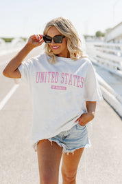 AMERICA'S FINEST OVERSIZED VINTAGE WASH TEE