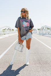 FREEDOM EST 1776 OVERSIZED VINTAGE WASH TEE