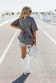 FREEDOM EST 1776 OVERSIZED VINTAGE WASH TEE