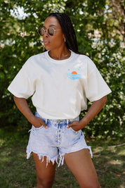 MEET ME AT THE LAKE OVERSIZED VINTAGE WASH TEE