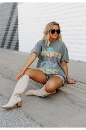 COWBOY LOVER OVERSIZED VINTAGE WASH TEE