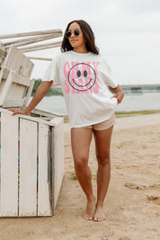 OH MY STARS & SMILES OVERSIZED VINTAGE WASH TEE