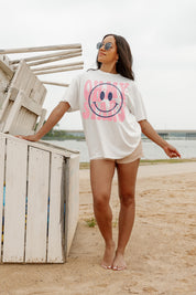 OH MY STARS & SMILES OVERSIZED VINTAGE WASH TEE