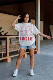 BALL PARK WASHED RELAXED FIT TEE