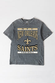 NEW ORLEANS SAINTS CLASSIC GRIND WASHED RELAXED FIT TEE