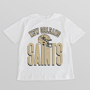 NEW ORLEANS SAINTS FIERCE FOCUS WASHED RELAXED FIT TEE