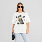 NEW ORLEANS SAINTS PLAY TO WIN WASHED RELAXED FIT TEE