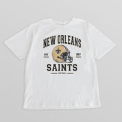 NEW ORLEANS SAINTS PLAY TO WIN WASHED RELAXED FIT TEE