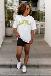 NASHVILLE SC GOAL LINE OVERSIZED CREWNECK TEE