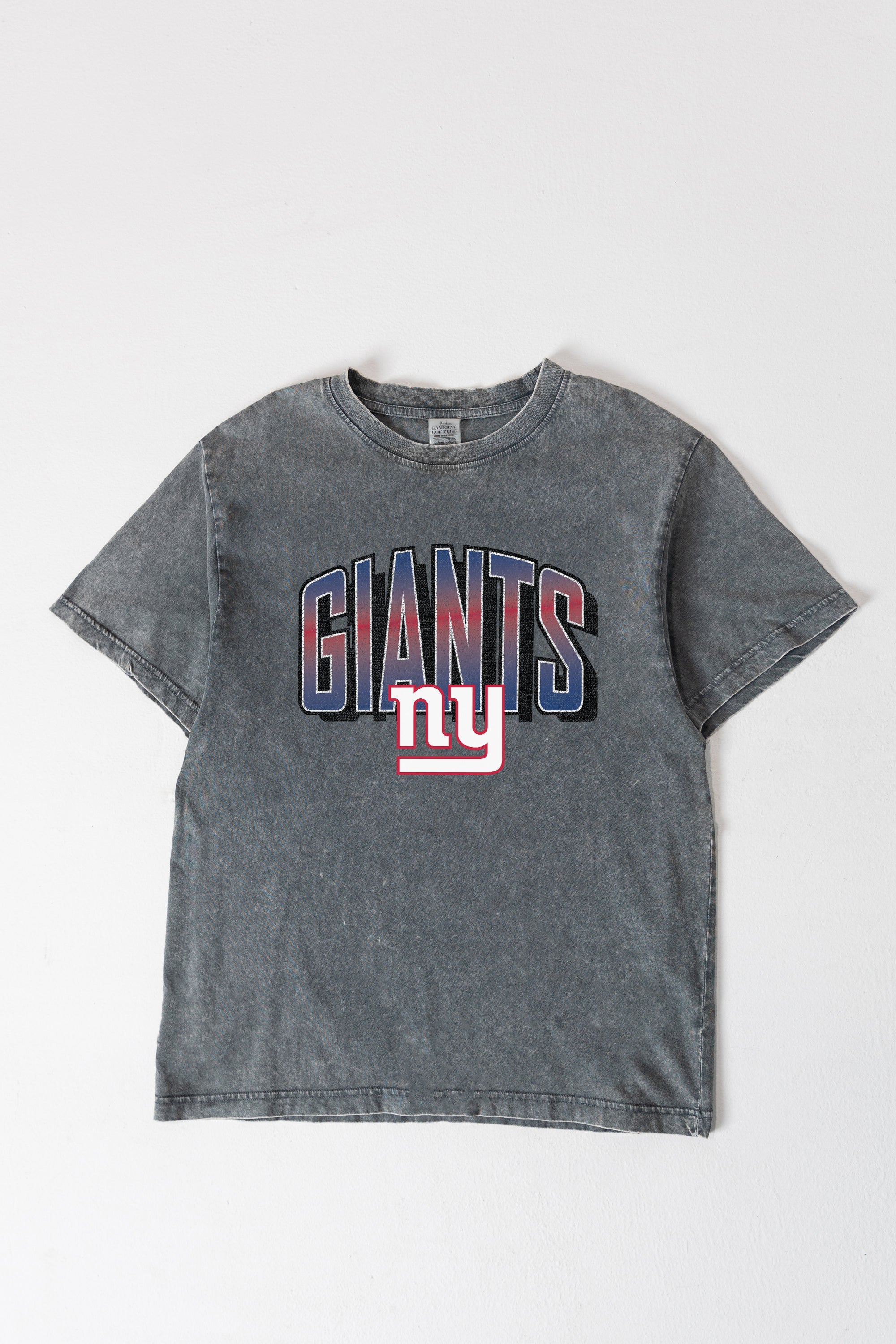 NEW YORK GIANTS PEAK PERFORMANCE OVERSIZED CREWNECK TEE