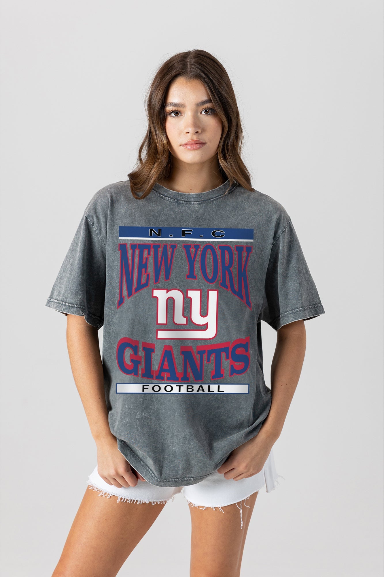 NEW YORK GIANTS CLASSIC GRIND WASHED RELAXED FIT TEE