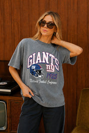 NEW YORK GIANTS CLASSIC MOTION WASHED RELAXED FIT TEE