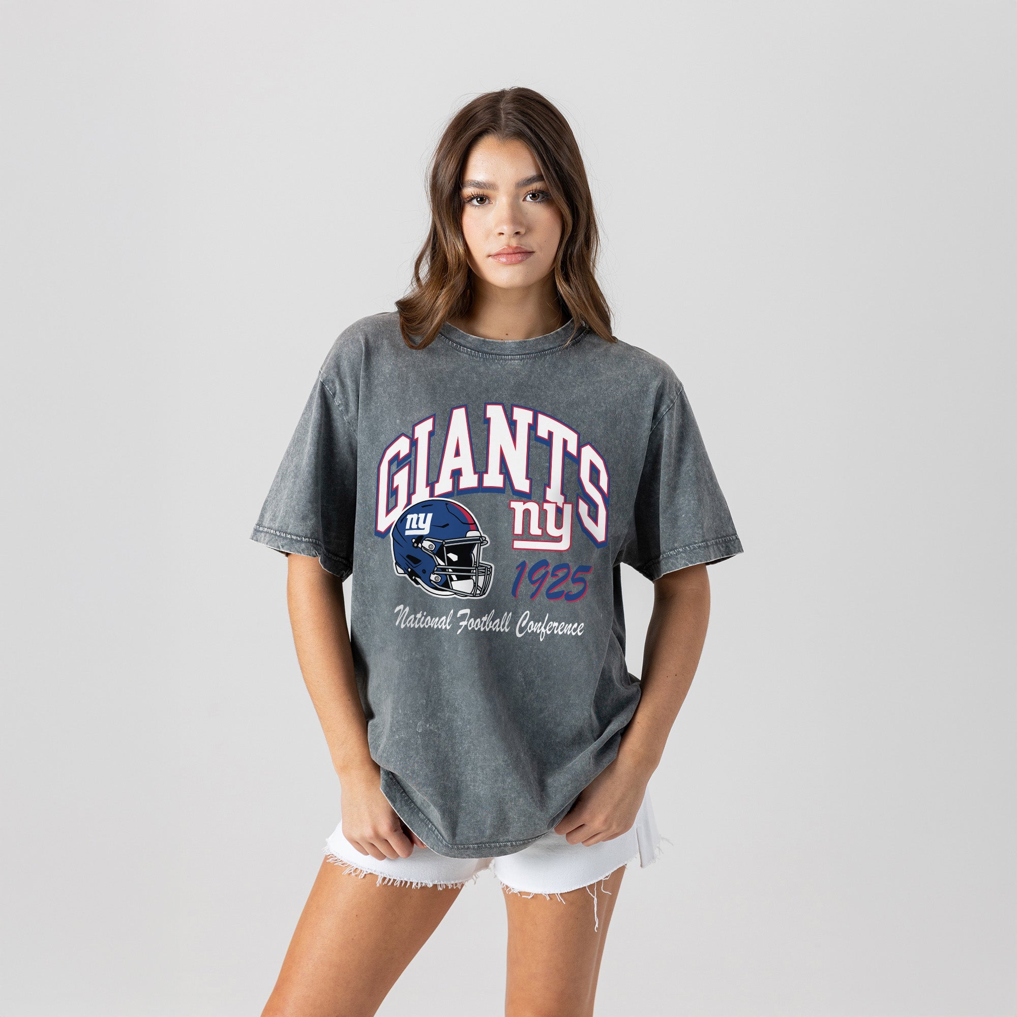 NEW YORK GIANTS CLASSIC MOTION WASHED RELAXED FIT TEE