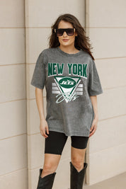 NEW YORK JETS PLAY IT FORWARD OVERSIZED CREWNECK TEE