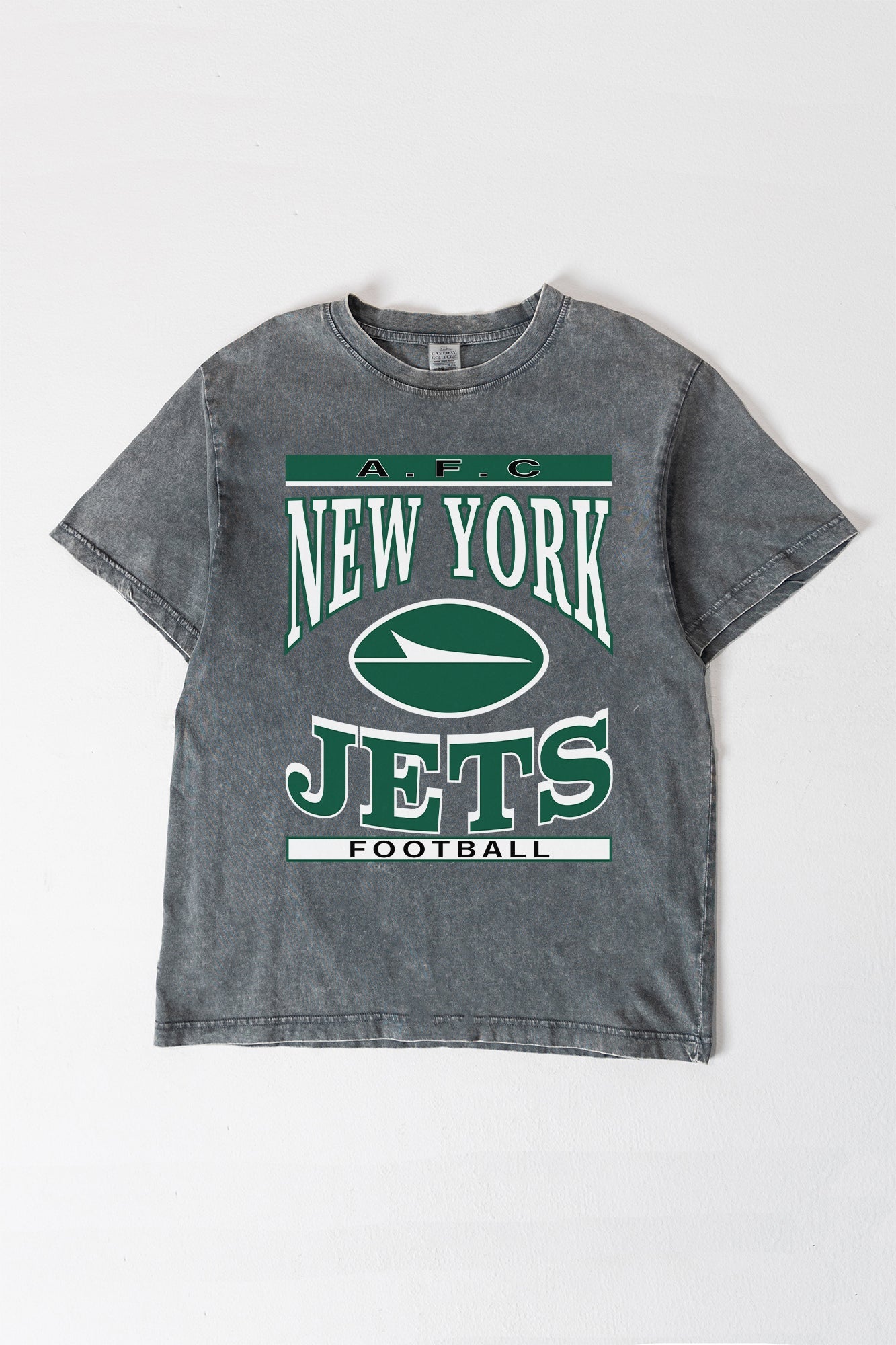 NEW YORK JETS CLASSIC GRIND WASHED RELAXED FIT TEE