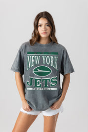 NEW YORK JETS CLASSIC GRIND WASHED RELAXED FIT TEE