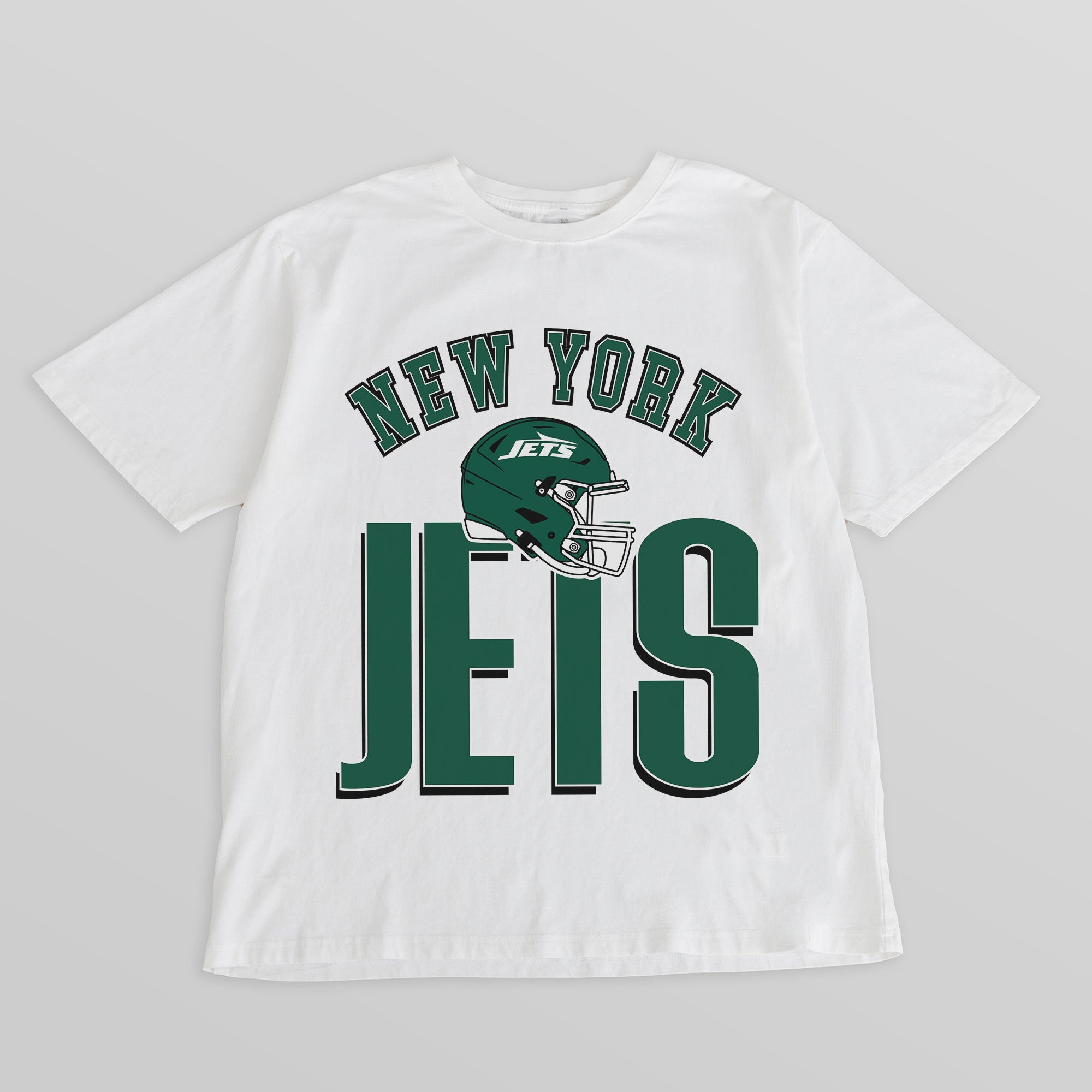 NEW YORK JETS FIERCE FOCUS WASHED RELAXED FIT TEE