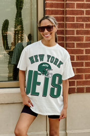 NEW YORK JETS FIERCE FOCUS WASHED RELAXED FIT TEE