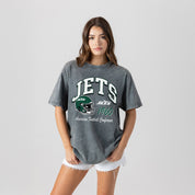 NEW YORK JETS CLASSIC MOTION WASHED RELAXED FIT TEE