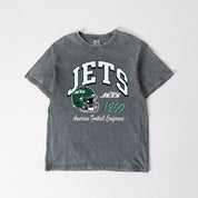 NEW YORK JETS CLASSIC MOTION WASHED RELAXED FIT TEE