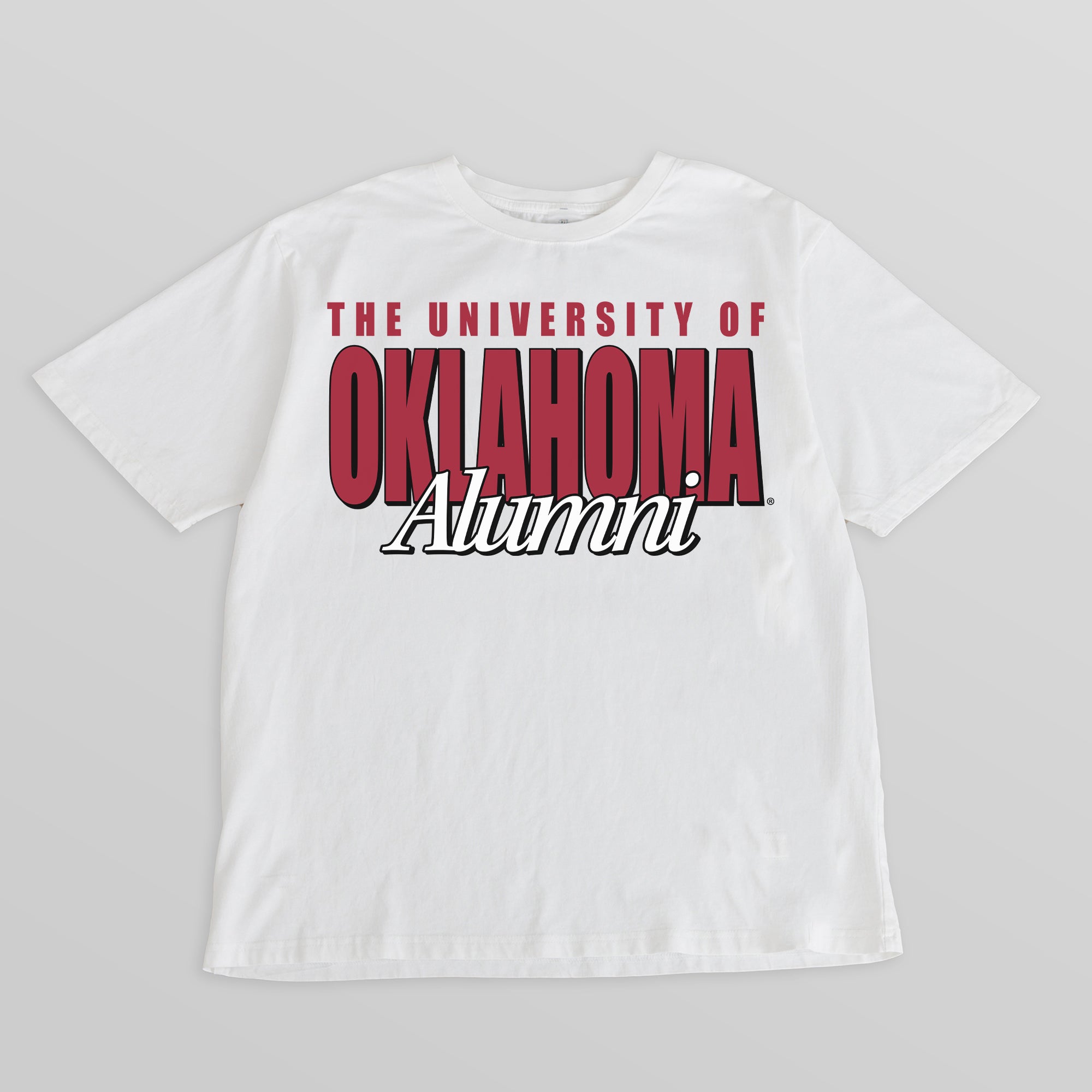 OKLAHOMA SOONERS ALUMNI ERA WASHED RELAXED FIT TEE