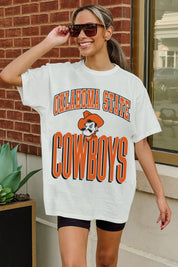 OKLAHOMA STATE COWBOYS FIERCE FOCUS WASHED RELAXED FIT TEE