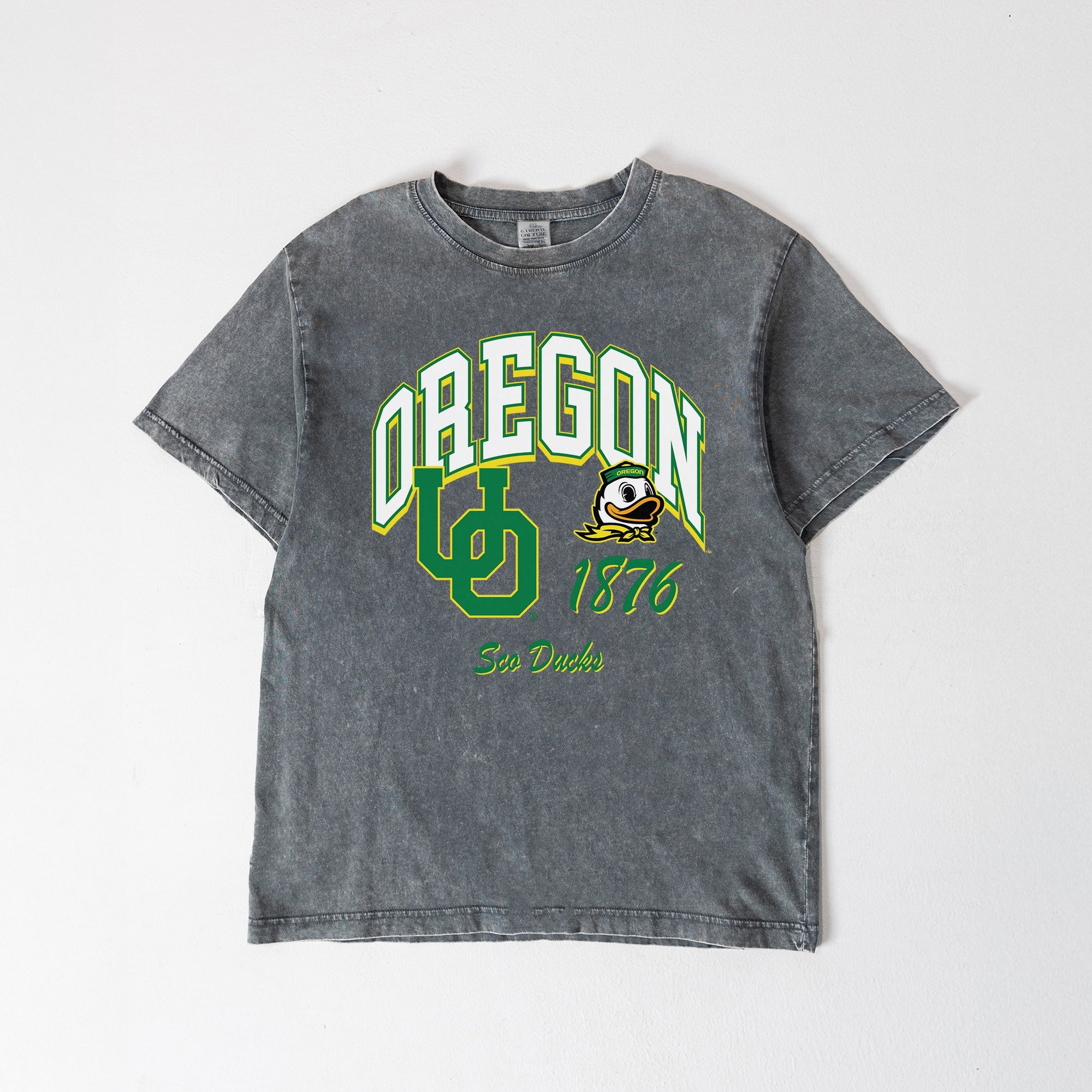 OREGON DUCKS CLASSIC MOTION WASHED RELAXED FIT TEE