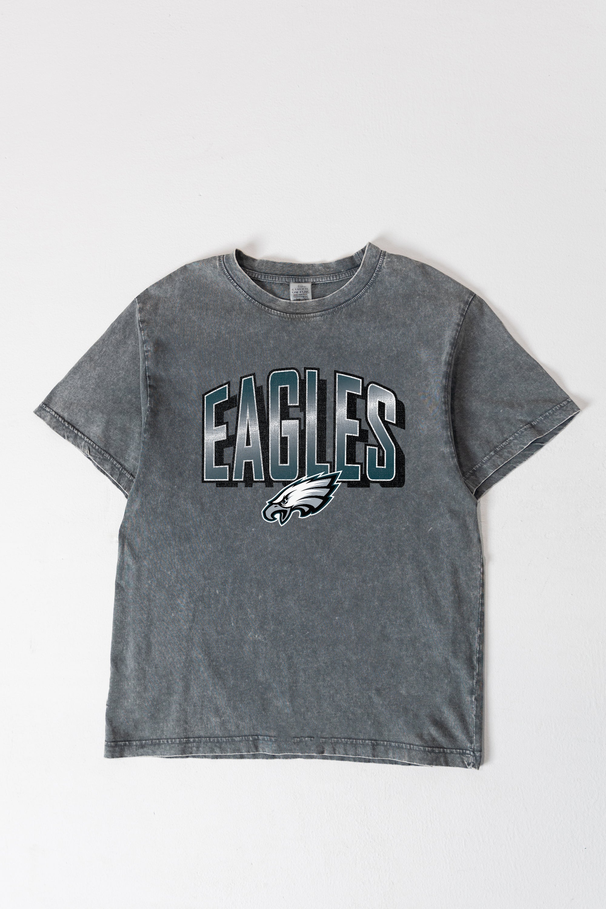 PHILADELPHIA EAGLES PEAK PERFORMANCE OVERSIZED CREWNECK TEE