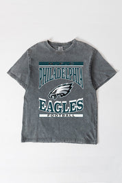 PHILADELPHIA EAGLES CLASSIC GRIND WASHED RELAXED FIT TEE