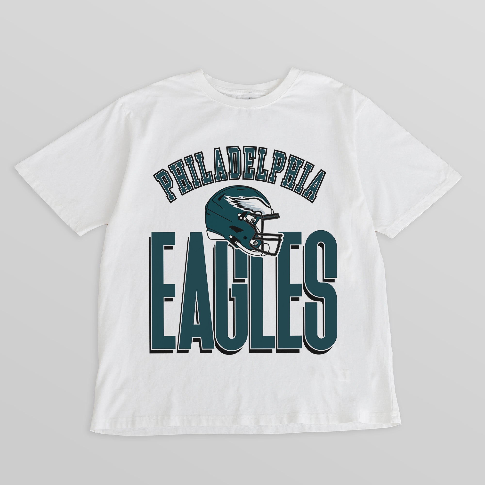 PHILADELPHIA EAGLES FIERCE FOCUS WASHED RELAXED FIT TEE