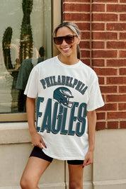 PHILADELPHIA EAGLES FIERCE FOCUS WASHED RELAXED FIT TEE
